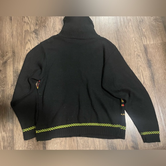 Vintage Snowflake Turtleneck Sweater, Women’s L - Picture 6 of 6